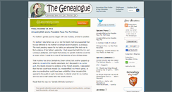 Desktop Screenshot of genealogue.com